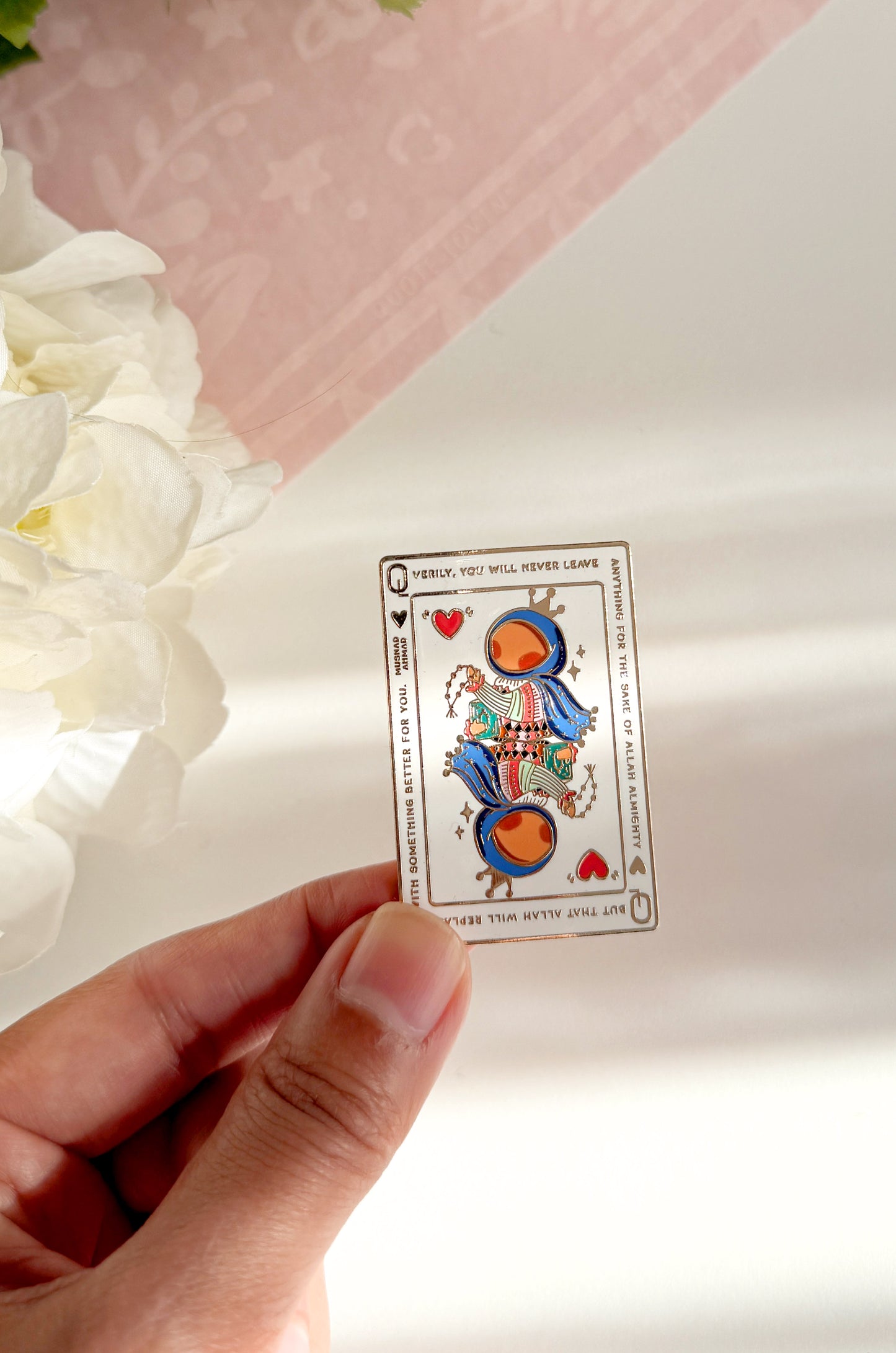 Hijabi Queen pin | Quote Lovin' | Eid gifts