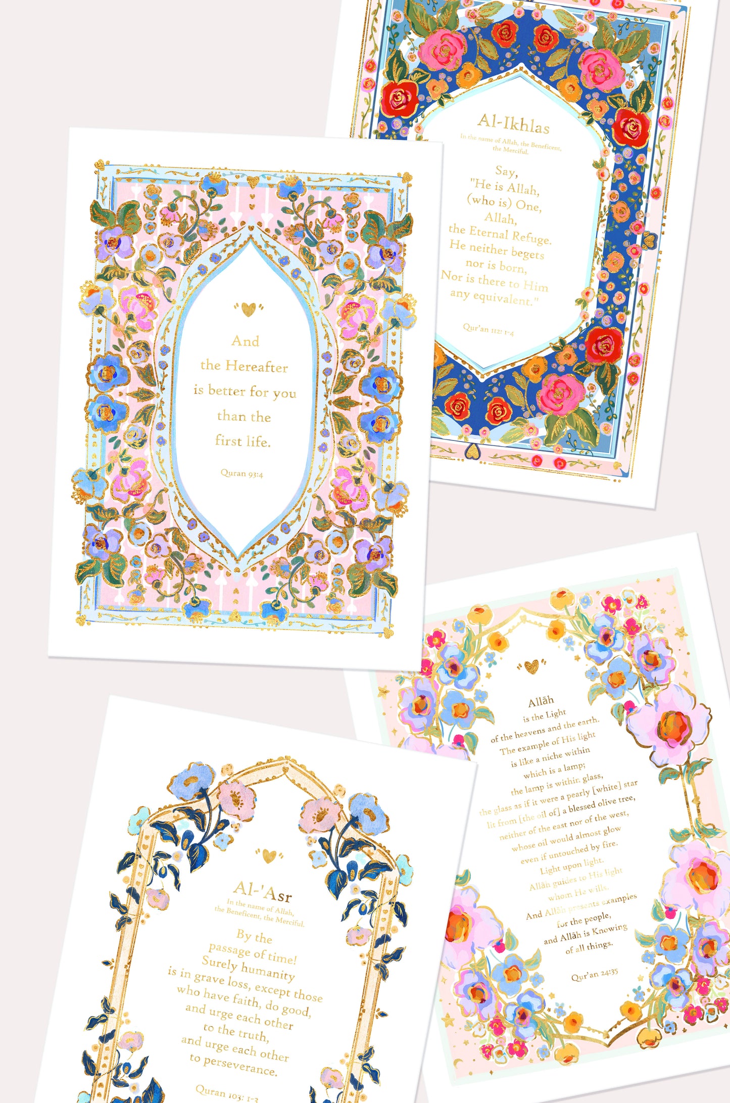 Three item bundle - Glitter liquid pin, A4 art print & enamel pin