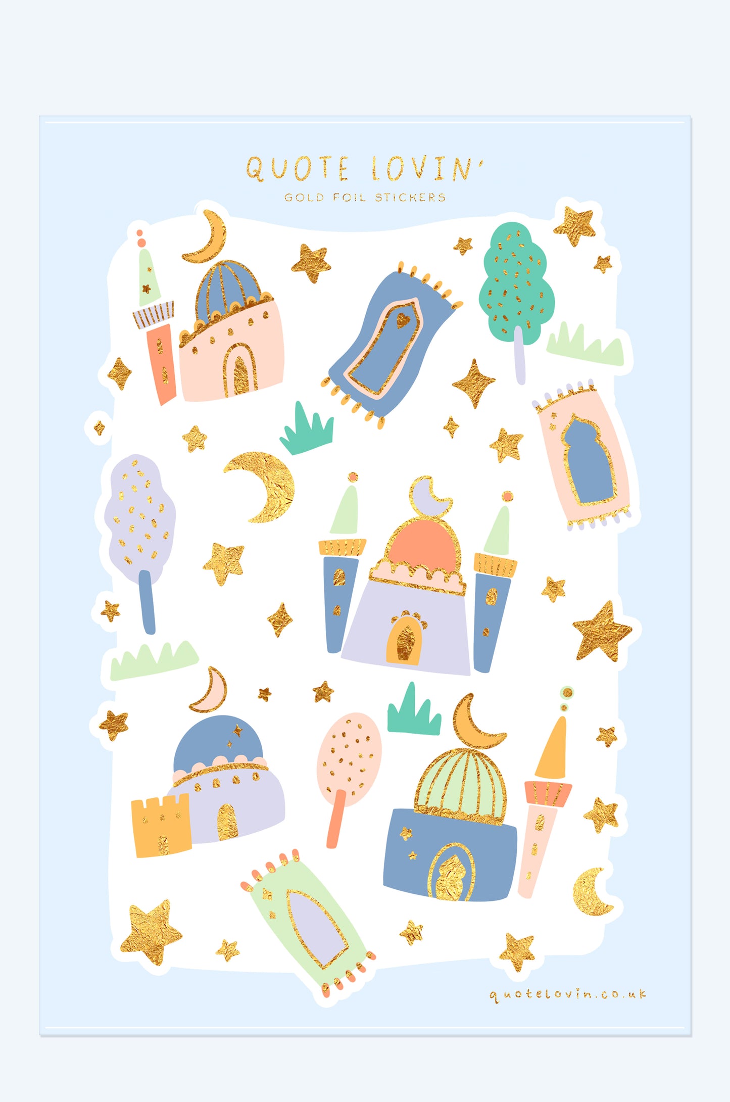Mosque stickers | Quote Lovin' | Eid gifts