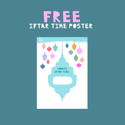 Iftar time poster