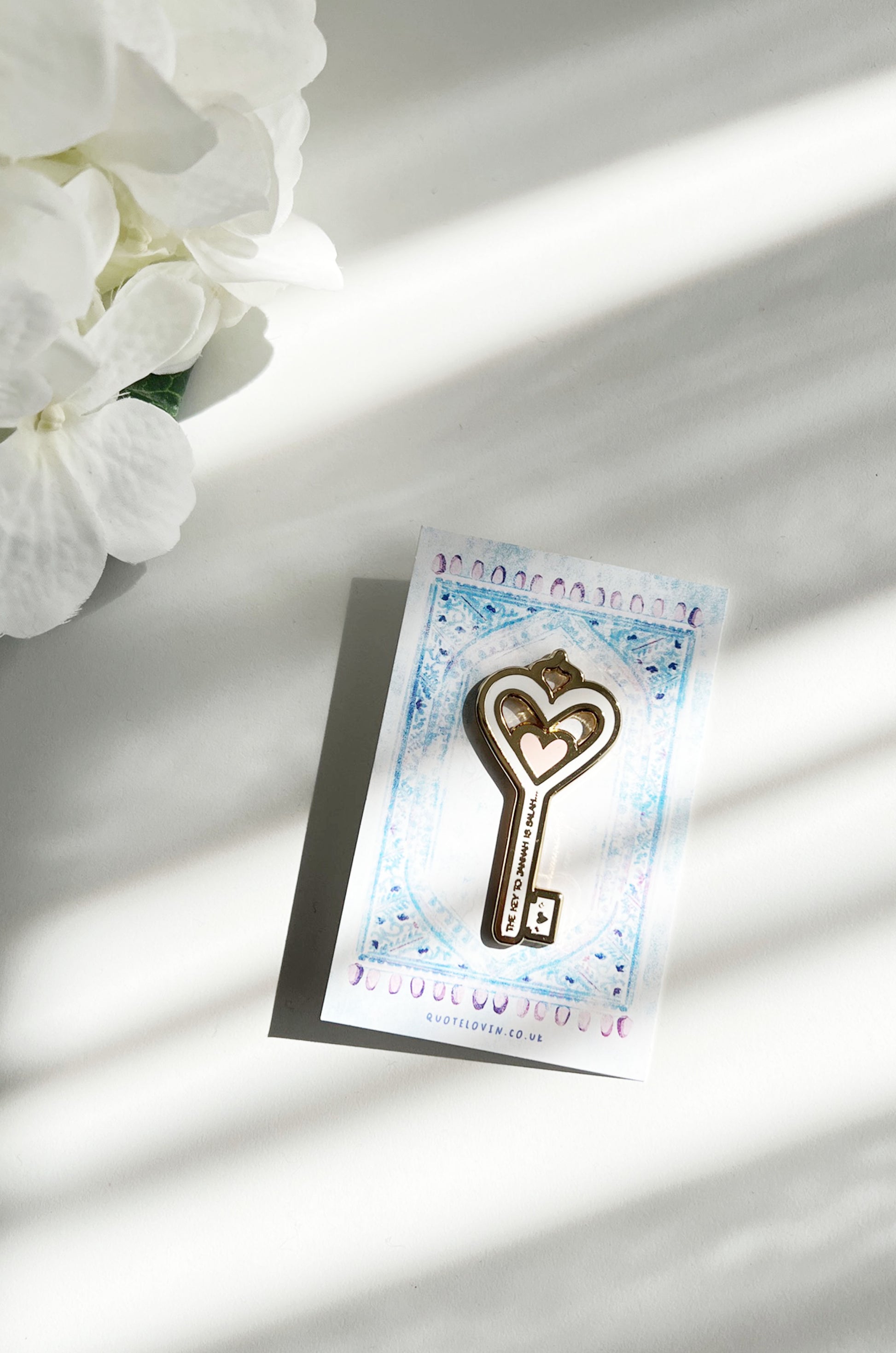 Key pin | Quote Lovin' | Eid gifts - Quote Lovin'