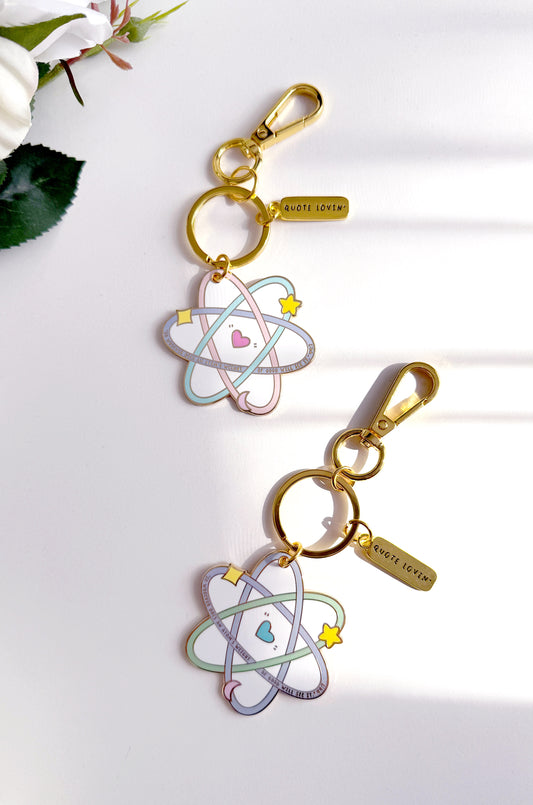 Atom keyring | Quote Lovin' | Eid gifts