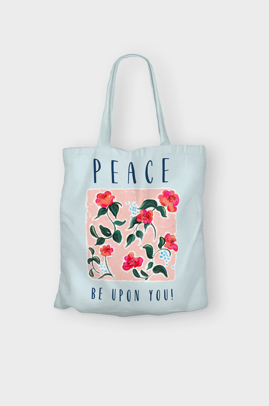 Peace be upon you - Tote  | Quote Lovin' | Eid gifts - Quote Lovin'