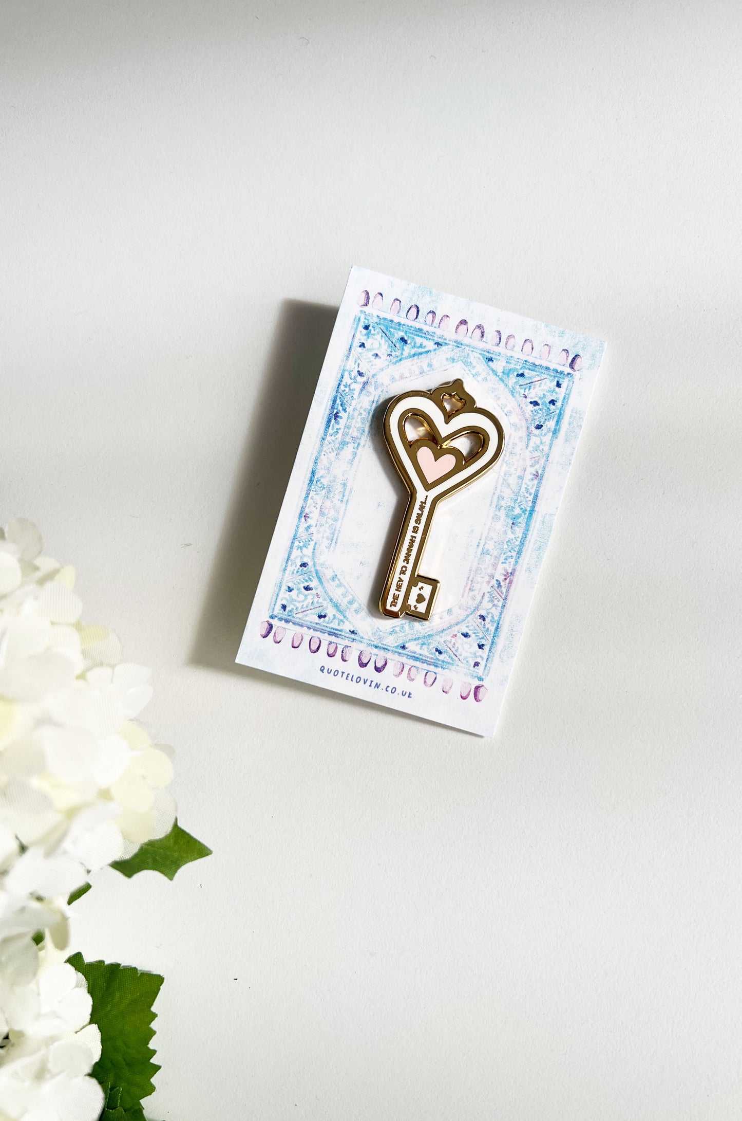 Key pin | Quote Lovin' | Eid gifts - Quote Lovin'