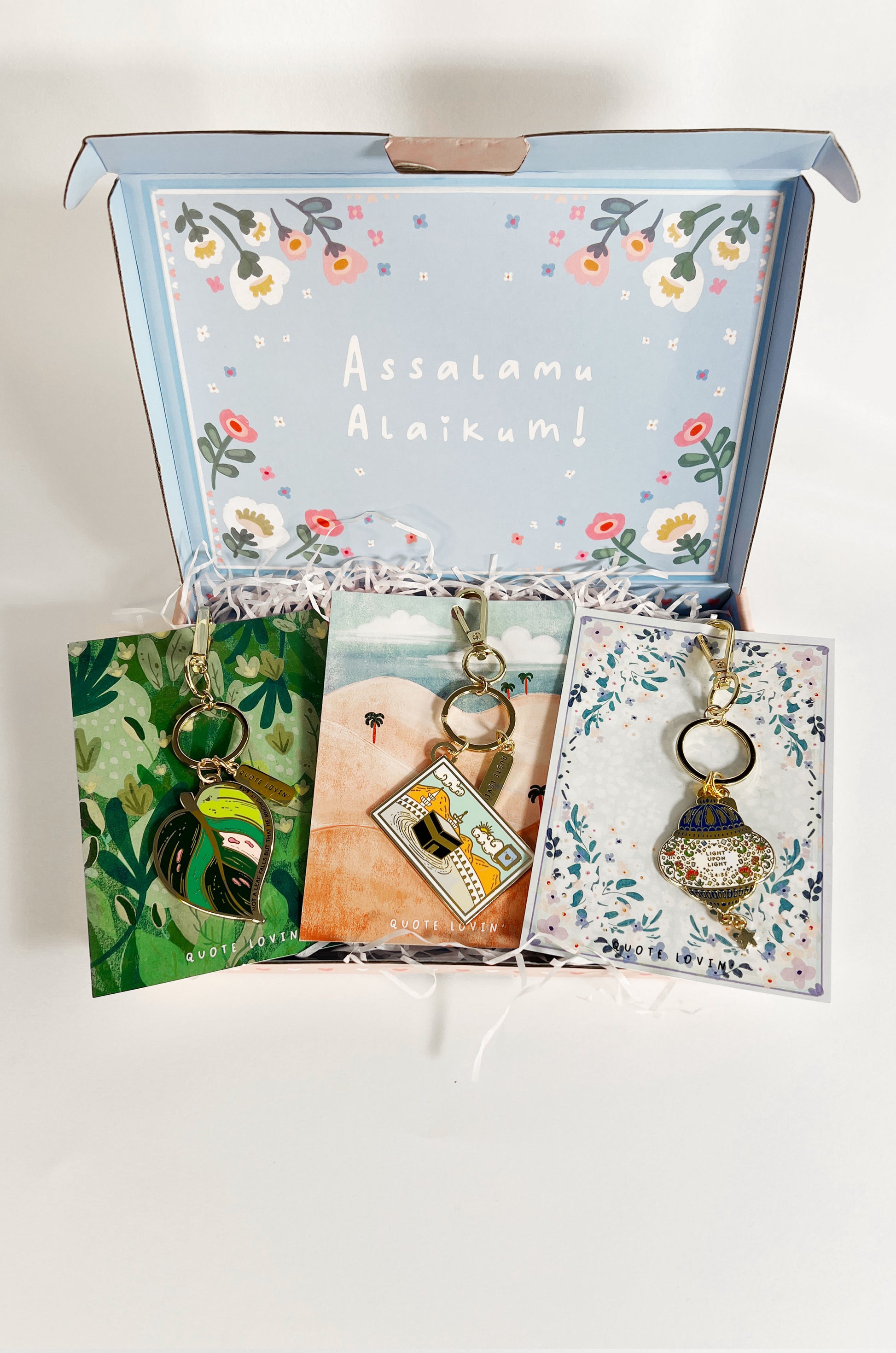 Keyring collection two | Quote Lovin' | Eid Letterbox gift - Quote Lovin'