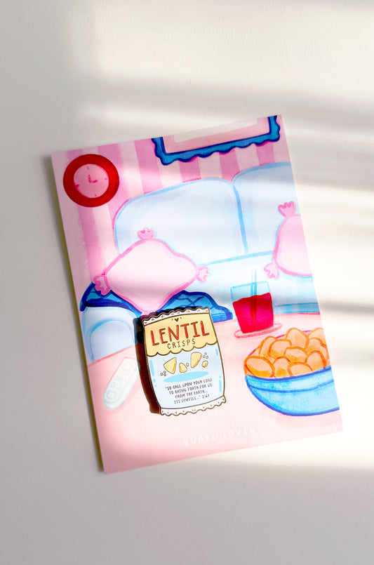 Lentil crisp packet Magnet | Quote Lovin' | Eid gifts