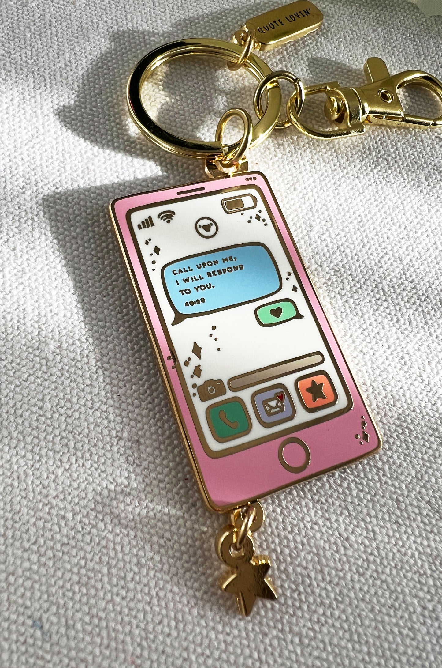 Phone keyring | Quote Lovin' | Eid gifts - Quote Lovin'